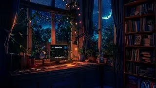 Relaxing Ambient Music for Work, Focus 📚 Cozy home Office Ambience - Ambient Background Music