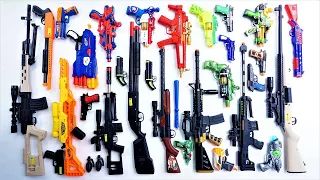 Mengumpulkan 7 Sniper Gun dan 5 Shot Gun Barret Sniper Nerf Sniper Dragunov SVD Gun Sniper Elite