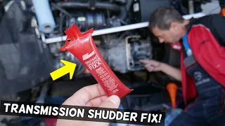 THIS IS WHY YOU HAVE TRANSMISSION SHUDDER VIBRATIONS ON A CAR