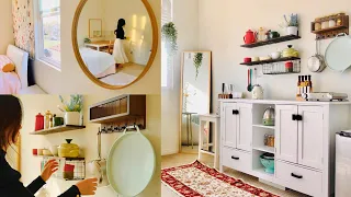 🪴 Transform a Narrow Space into a Small Kitchen!!✨ | Narrow Kitchen Ideas