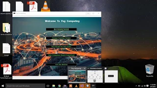 Fog computing project with source code || IoT Simulator || Graphical Simulator || Edge Computing||