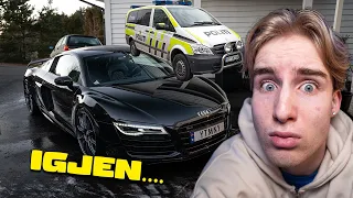 Politi følger etter oss hjem (Igjen...) Norsk Vlog