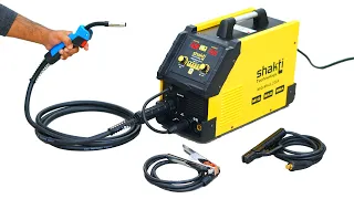 Unboxing and Test Shakti MIG/MAG/MMA Gas/Gasless Welding Machine (3 In 1 Multi process )