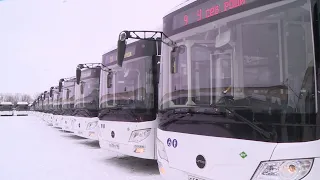 В Нижневартовске вышли на линию 80 новых автобусов