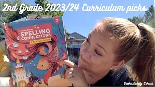 2nd Grade 2023 24 Curriculum picks