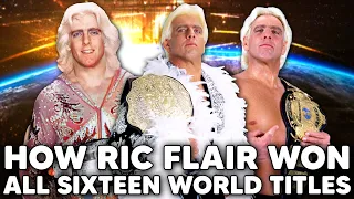 How Ric Flair Won ALL SIXTEEN World Titles