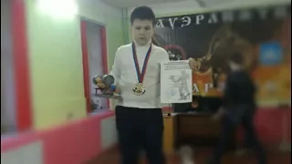 Новый рекорд России в номинации младшие юноши (до 13 лет). Георгий Жигалин (11 лет) жим 35 кг х 82