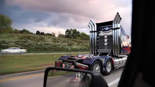31 seconds of Optimus Prime replica truck - rolling footage