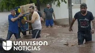 Sinaloa y Sonora, bajo estado de emergencia por inundaciones que dejan miles de damnificados