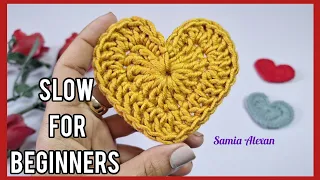 How to crochet a heart for beginners/ Valentine's day crochet gifts