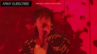 BURN IT 🔥 FT JUNGKOOK | DDAY FINAL IN SEOUL DAY 1