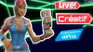 LIVE FORTNITE MZ BF BXF REALISTIC | ARÈNE PS5 120 FPS code arva