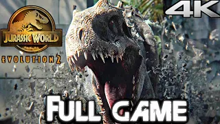 JURASSIC WORLD EVOLUTION 2 Gameplay Walkthrough Part 1 FULL GAME (4K 60FPS) No Commentary