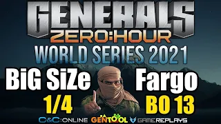 -BiG^SiZe^ vs Fargo | WORLD SERIES 2021 ROUND 4 | GENERALS ZERO HOUR