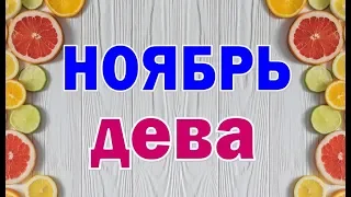 ДЕВА.  НОЯБРЬ 2019. (БОНУС - СКАЗКА) Таро прогноз гороскоп