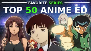 😍My 50 Favorite Anime Series - Endings❤️