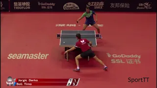 Darko Jorgic vs Timo Boll [ China Open 2018 ]