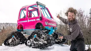 Testing Tracks on the 4x4 Power Wheels