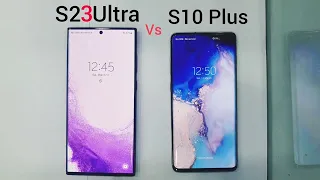 Samsung S23 Ultra vs S10 plus | speed test 🔥