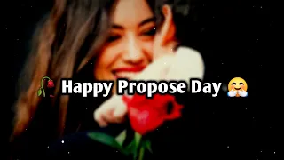 Happy Propose Day....🤗❤😍| Happy Propose Day Love Poetry 2023 | Propose Day Status | 8 Feb |