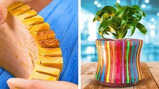 Perfect Wooden crafts and wooden tips to live at home with nature