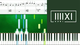 K-391 & RØRY - Aurora (Piano Tutorial With Sheets | Piano Instrumental | Piano Karaoke)