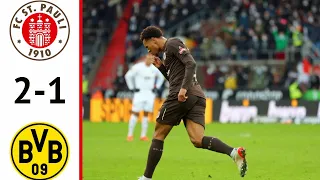St. Pauli vs Dortmund 2-1 Extended Highlights & All Goals 2022 HD