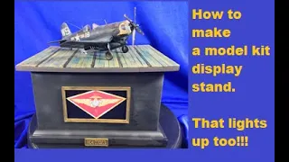 How to Build a Model Kit Display Stand