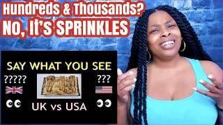 US vs BRITISH English **40 DIFFERENCES** | REACTION