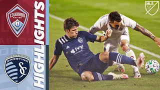 Colorado Rapids vs Sporting Kansas City | August 29, 2020 | MLS Highlights