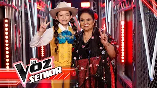 María Nelfi and María Liz sing 'Amor eterno’ in the Semifinal | The Voice Senior Colombia