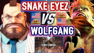 SF6 🔥 Snake Eyez (Zangief) vs Wolfgang (Blanka) 🔥 Street Fighter 6 Ranked Matches