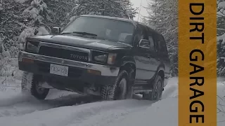 Snow Wheeling In A Hilux Surf!!!