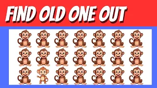 Odd One Out Animal Edition  🐾 | Smarty Brian ll Find the ODD One Out