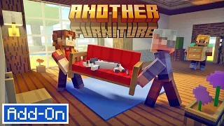 THE BEST FURNITURE ADDON is FREE To Download for Minecraft Bedrock