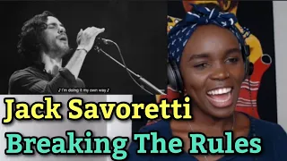 African Girl First Time Hearing Jack Savoretti - Breaking The Rules