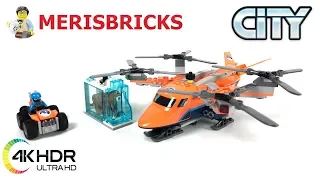 Lego 60193 - City Arctic - Arctic Air Transport - Lego Speed Build 4K & Review #LEGO #LegoSpeedBuild