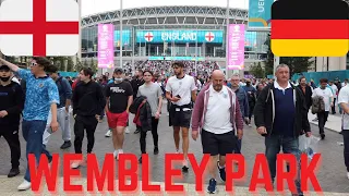 Walk around Wembley Park after England Germany Euro 2020 🏴󠁧󠁢󠁥󠁮󠁧󠁿 🇩🇪 ⚽️