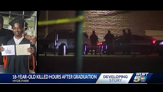 Cincinnati teen killed hours after high school graduation