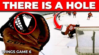 Is it time for a new glove? | GoPro Hockey Goalie - Wings Game 6