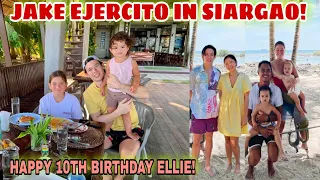 🎯ANG SAYA!Jake Ejercito Naka Bonding si Ellie at Lilo sa Siargao!Touching Reunion ni JAKE at Ellie!