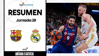 Barça - Real Madrid (85-79) RESUMEN | Liga Endesa 2023-24