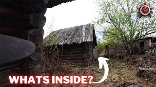 Exploring Abandoned Village In The Forest - I Got A Bad Vibe In There @WildSiberian