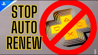 How to TURN OFF Auto Renew on PS PLUS on PS5 (Quick Tutorial)