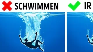 7 einfache Schwimmregeln, die dein Leben retten Können