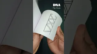 DNA Double helix structure - Flipbook | How to draw easily step by step