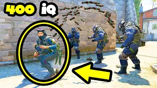 400 IQ NEW NADES TACTICS! - CS:GO BEST ODDSHOTS #506