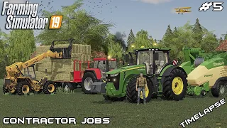 Helping @kedex make pellets in Hollandscheveld | Contractor Jobs | Farming Simulator 19 | Episode 5