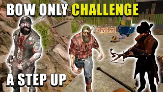 COMPOUND BOW Is AMAZING | Bow Only Challenge | 7 Days To Die Alpha 21 Gameplay