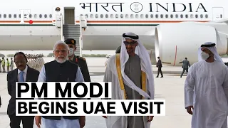 India’s PM Modi Arrives in UAE After Two-Day France Visit